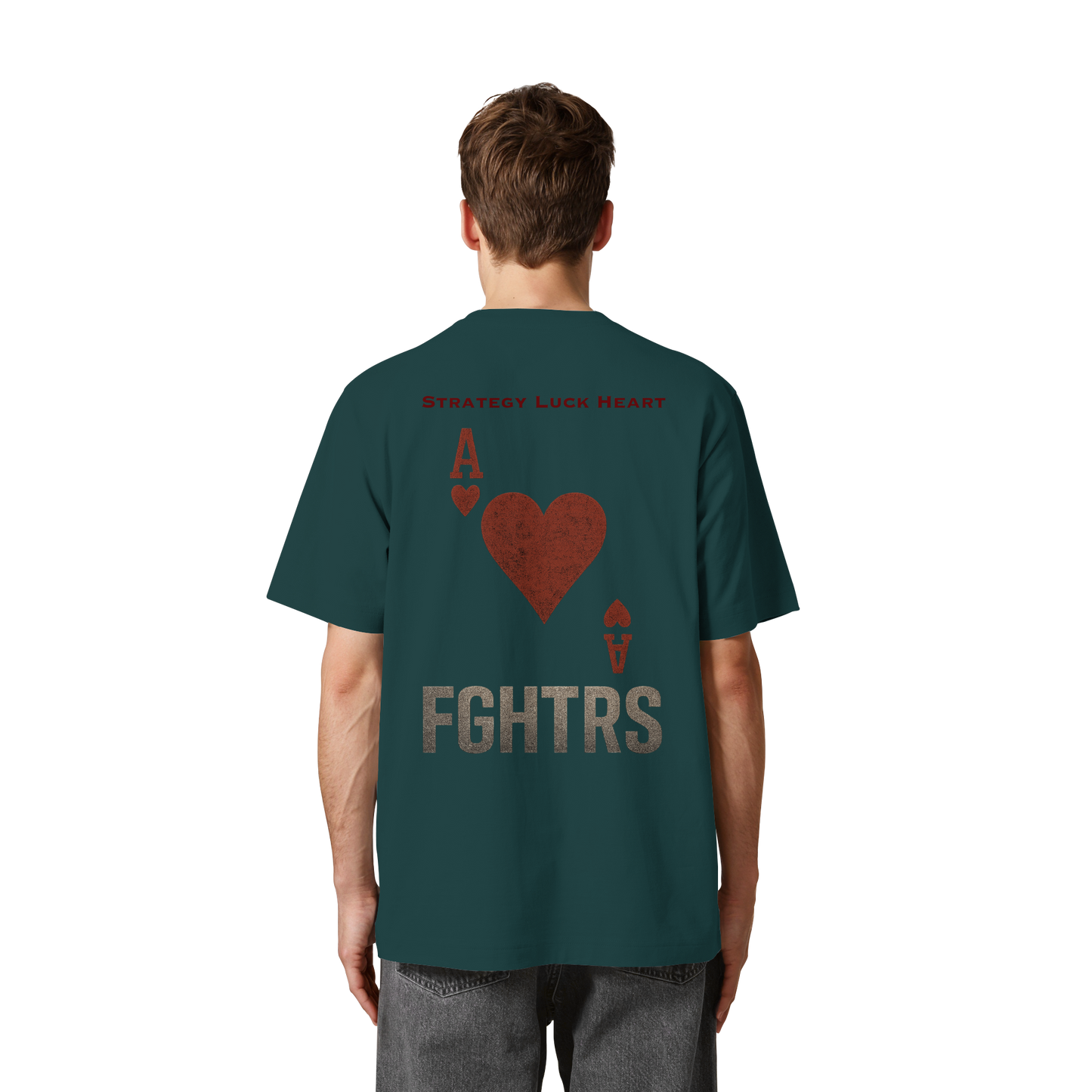 HERZ ASS FGHTRS - Heavy Oversized Organic Shirt