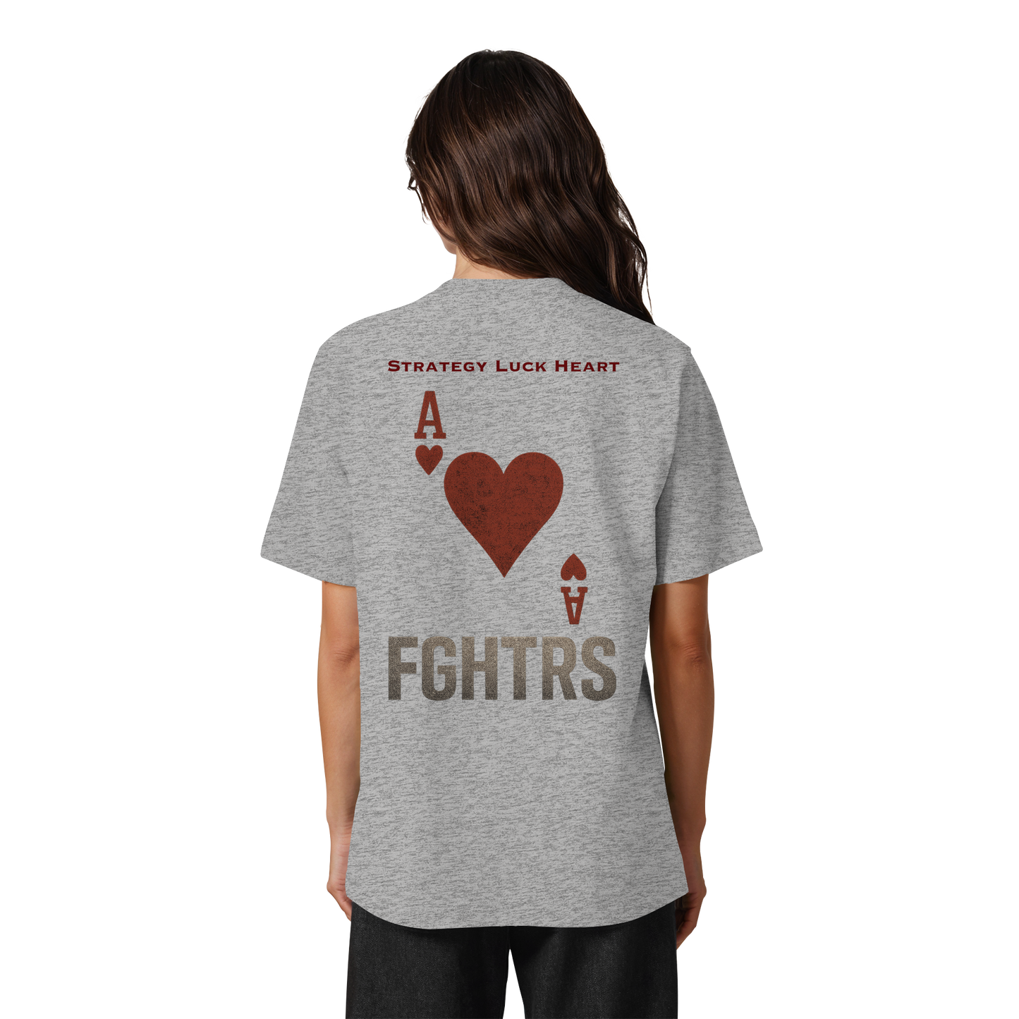 HERZ ASS FGHTRS - Heavy Oversized Organic Shirt