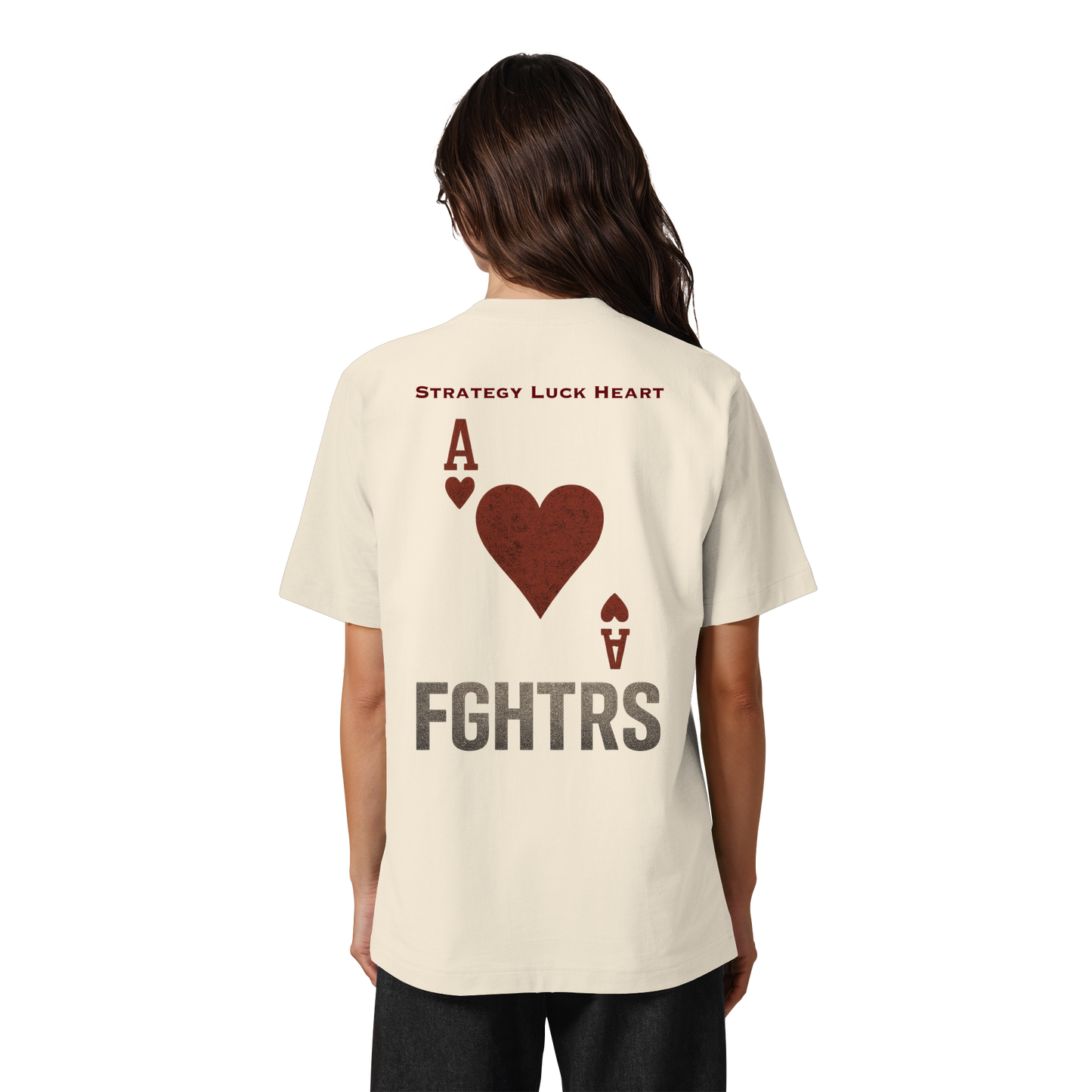 HERZ ASS FGHTRS - Heavy Oversized Organic Shirt