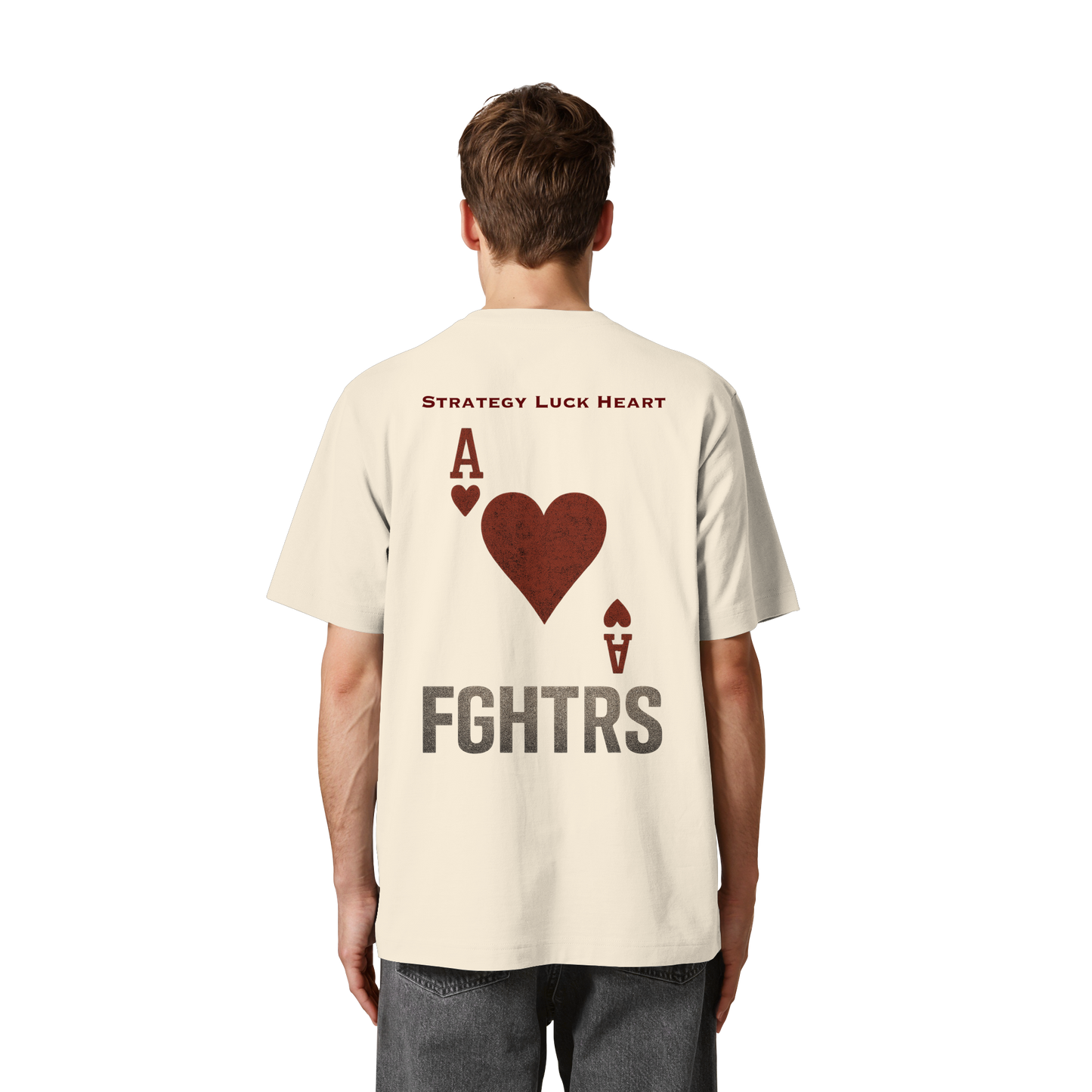 HERZ ASS FGHTRS - Heavy Oversized Organic Shirt