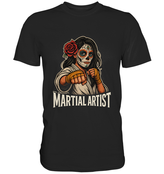 Martial Artist Dia de los Muertos - Classic Shirt