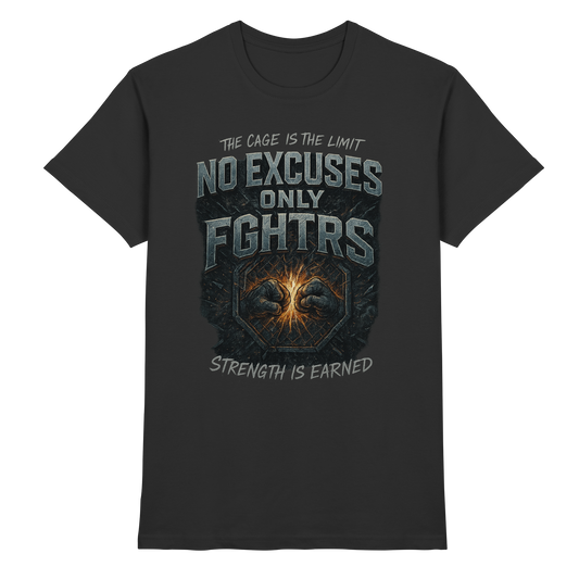 No Excused only FGHTRS - Classic Shirt