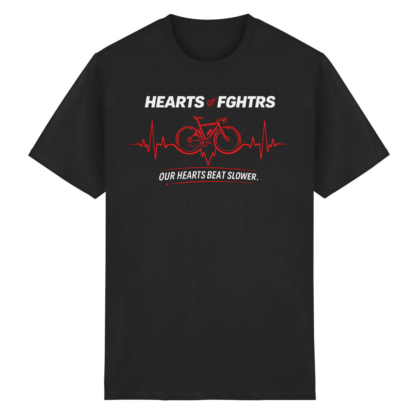 HEARTS OF FGHTRS - Heavy Cotton T-Shirt