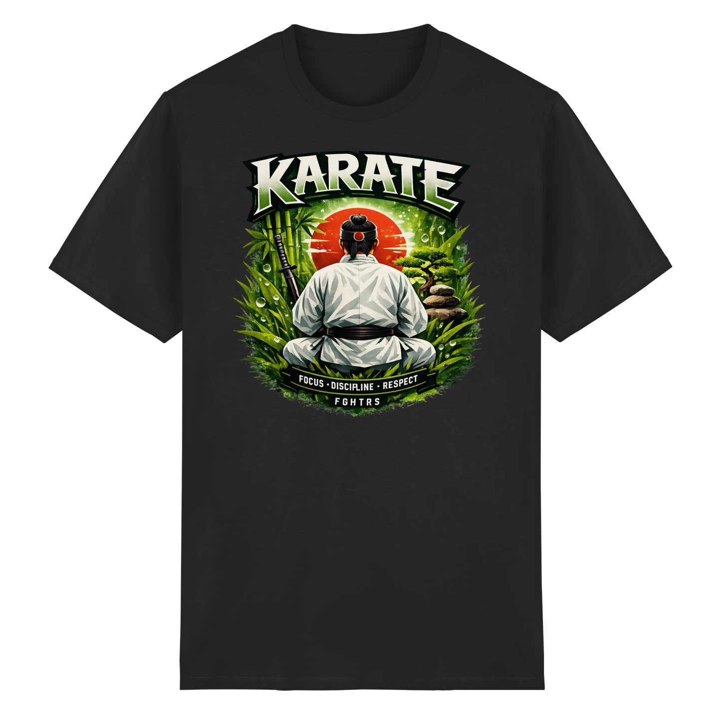 Karate Urban Style Shirt - Heavy Cotton T-Shirt