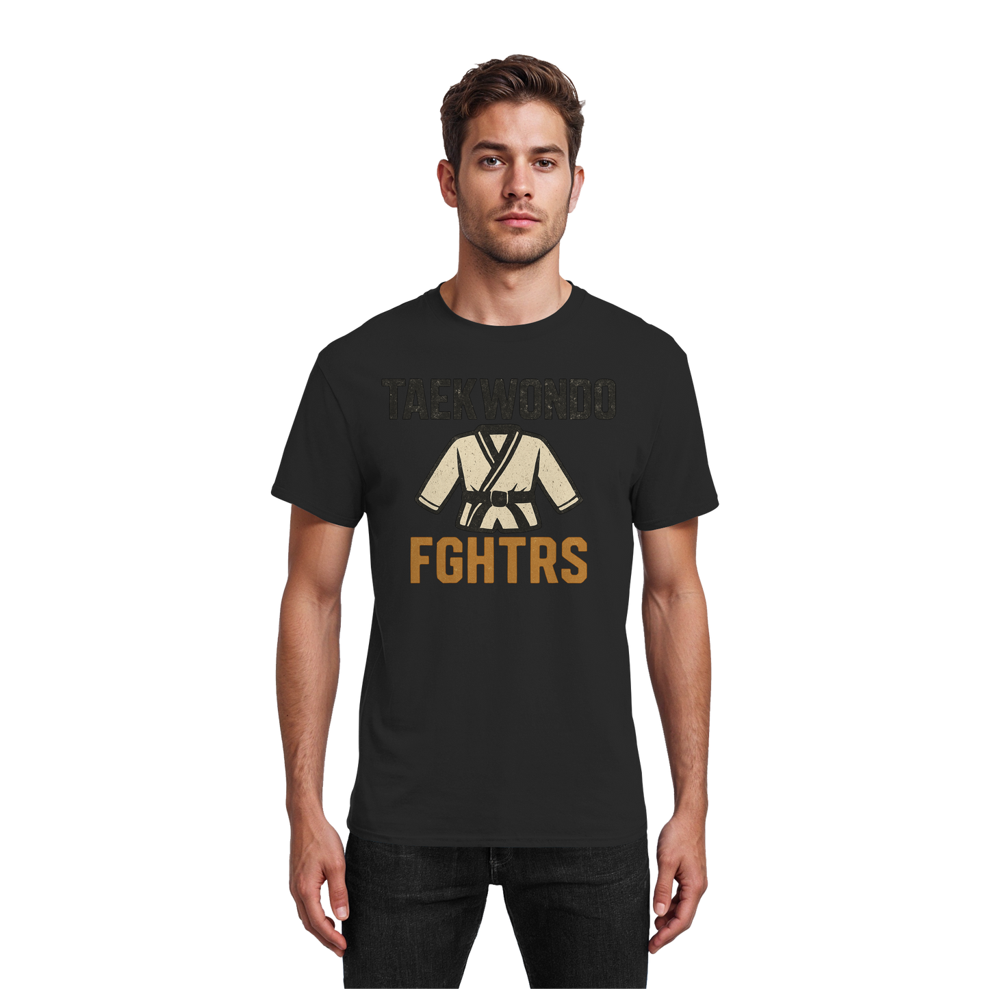 Taekwondo FGHTRS - Heavy Cotton T-Shirt