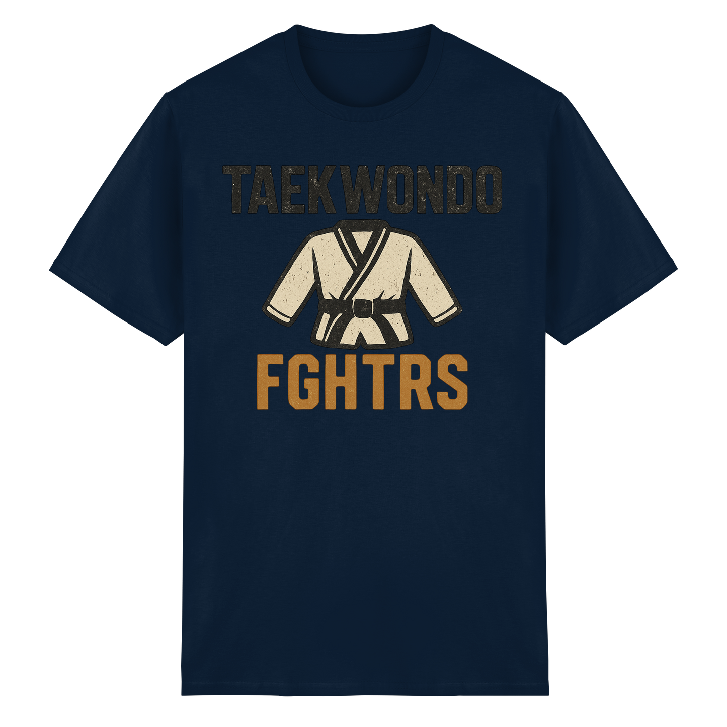 Taekwondo FGHTRS - Heavy Cotton T-Shirt