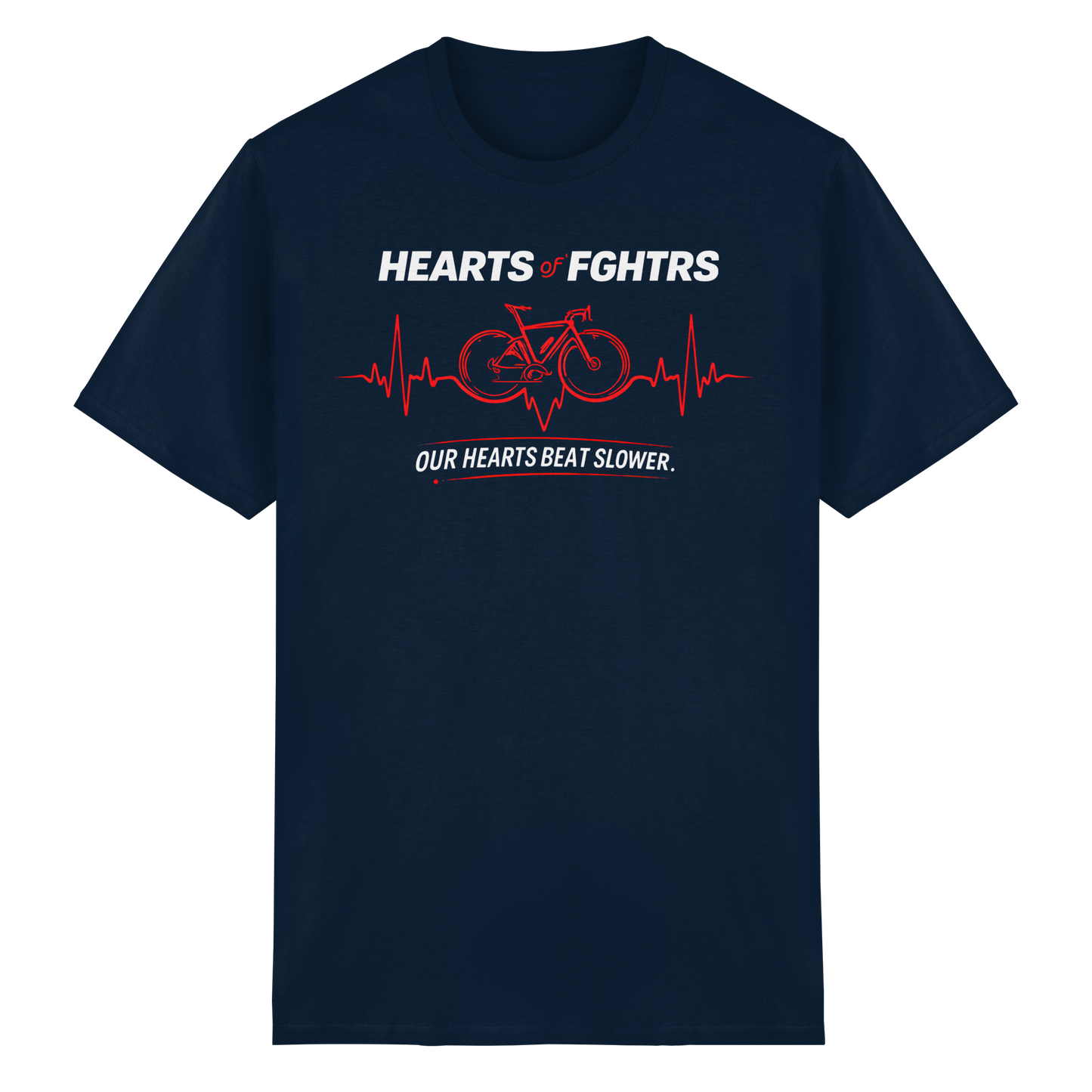 HEARTS OF FGHTRS - Heavy Cotton T-Shirt