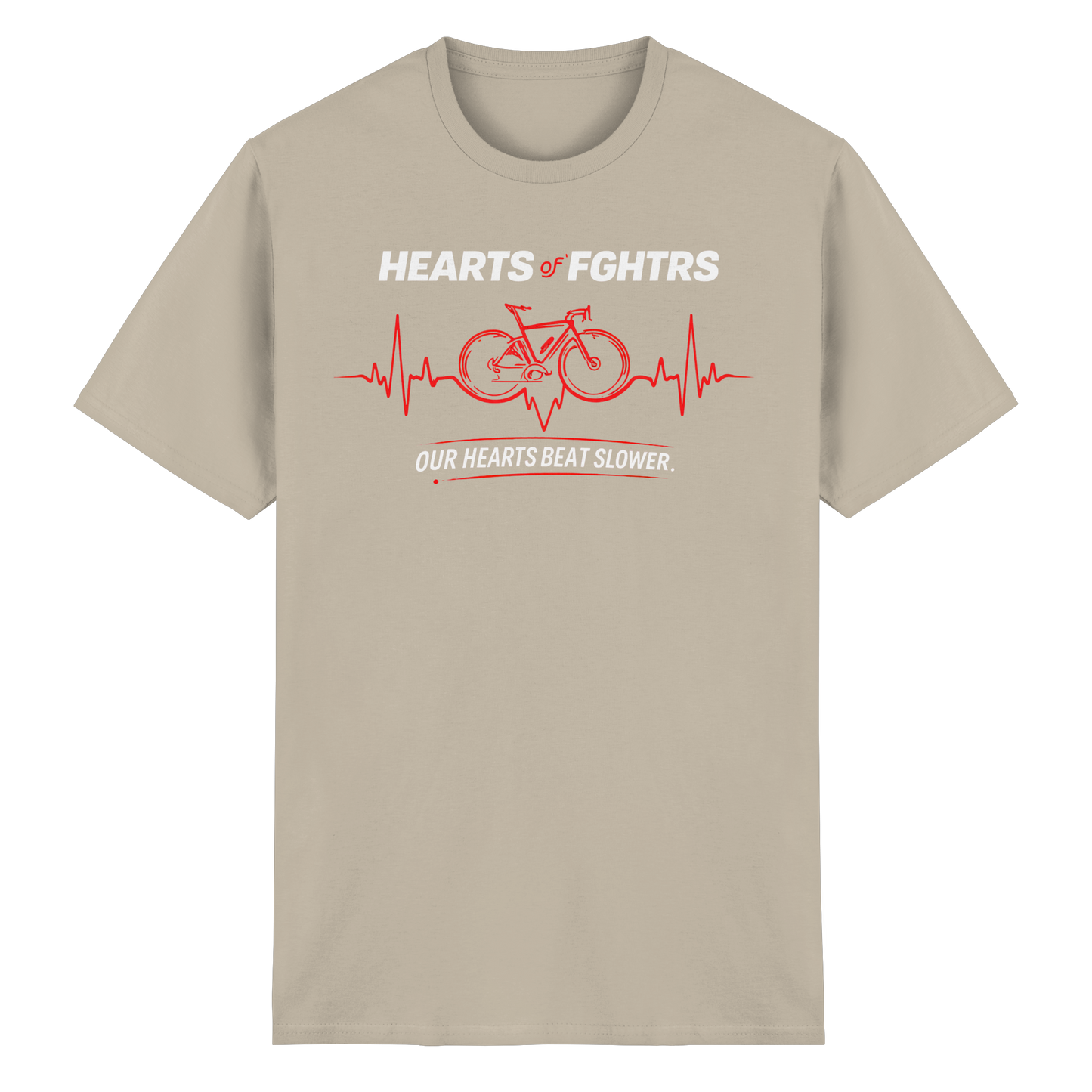 HEARTS OF FGHTRS - Heavy Cotton T-Shirt