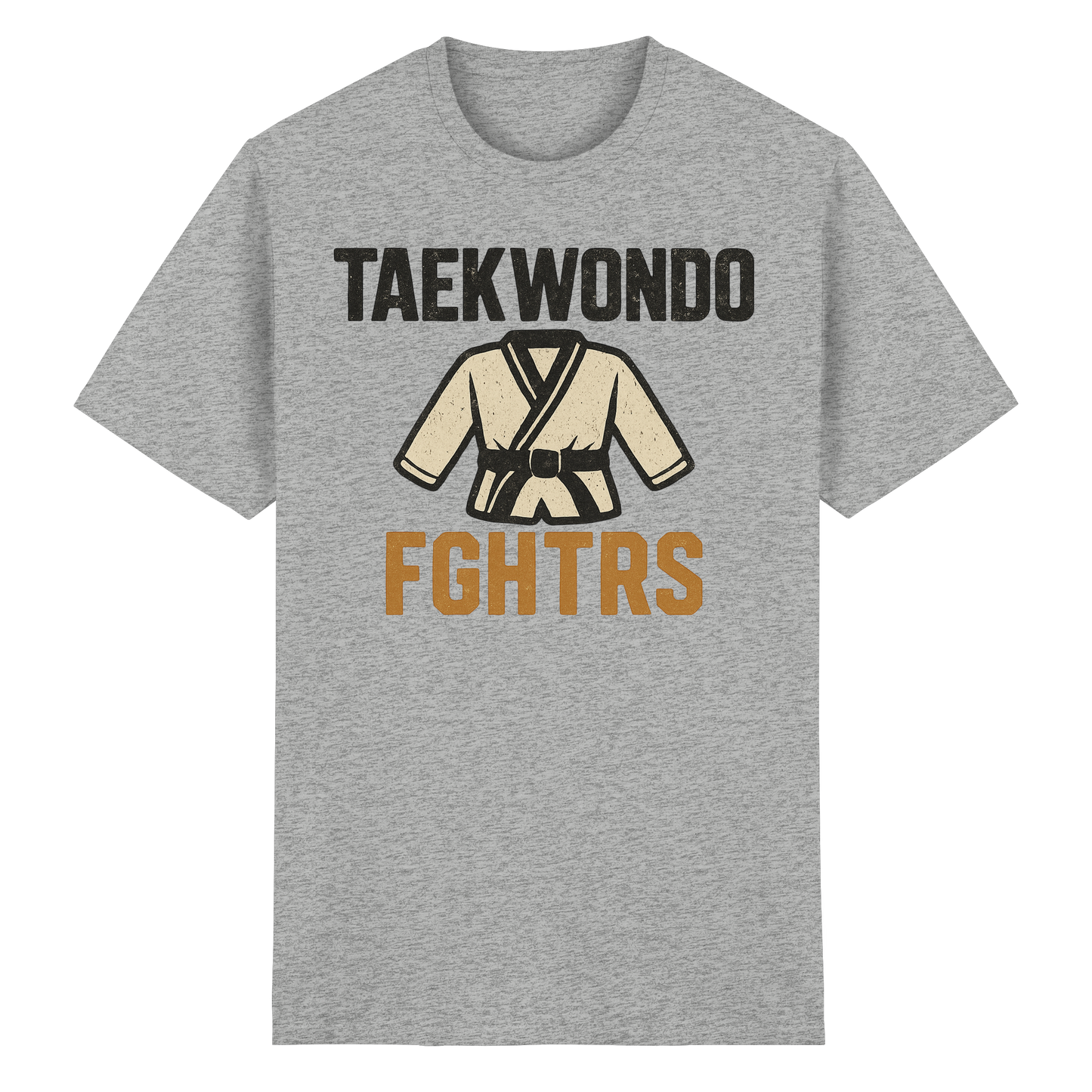 Taekwondo FGHTRS - Heavy Cotton T-Shirt
