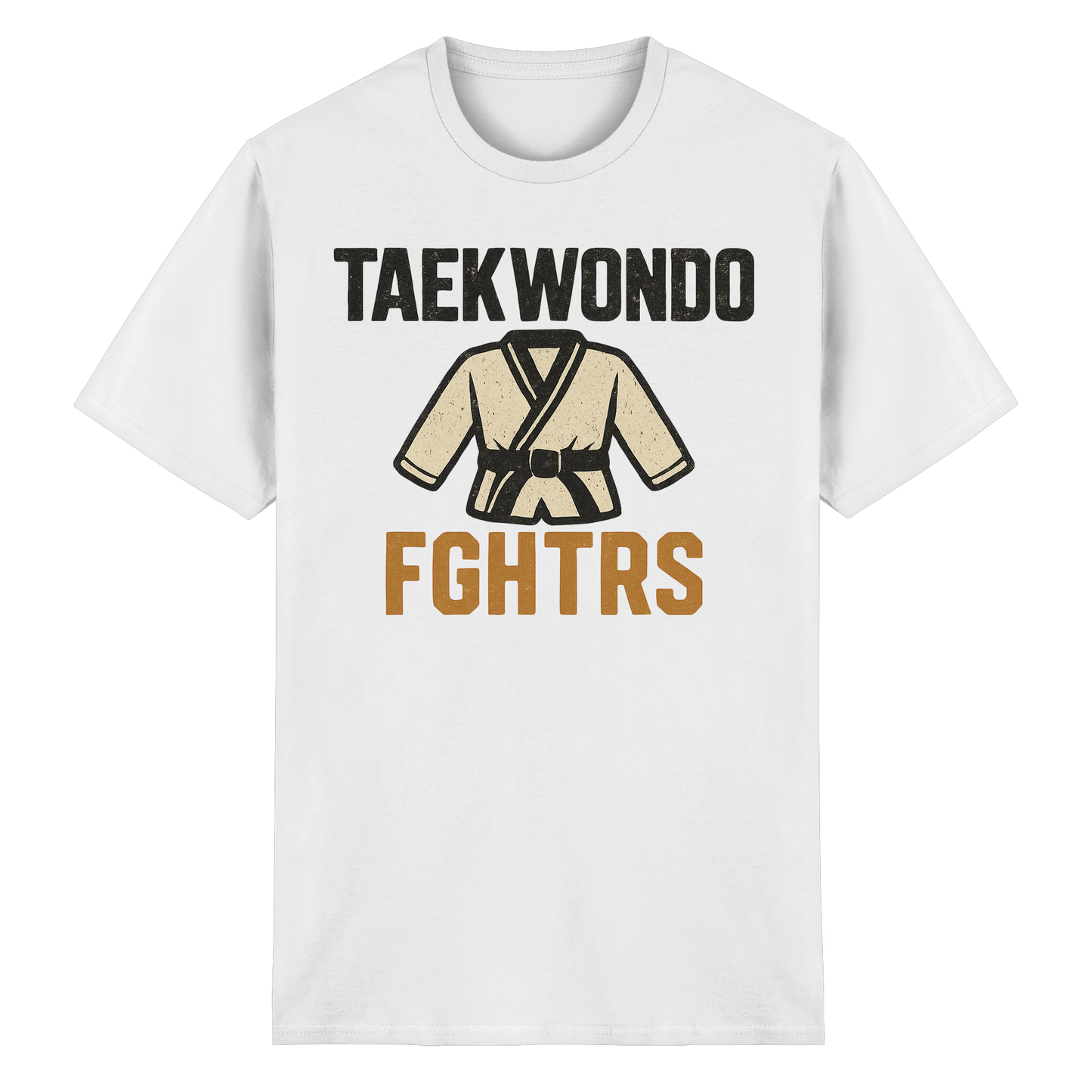 Taekwondo FGHTRS - Heavy Cotton T-Shirt