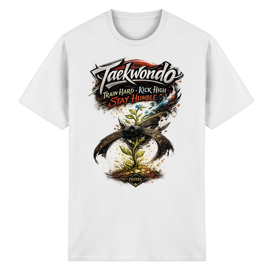 Vintage Taekwondo  - Heavy Cotton T-Shirt