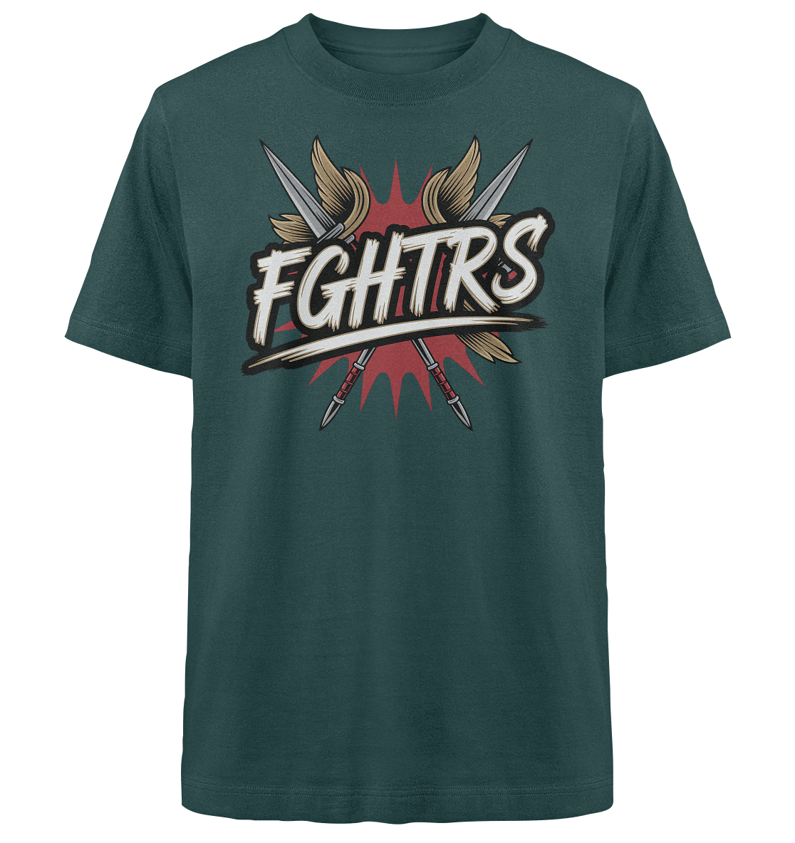 FGHTRS Gladiator Style - Heavy Oversized Organic Shirt