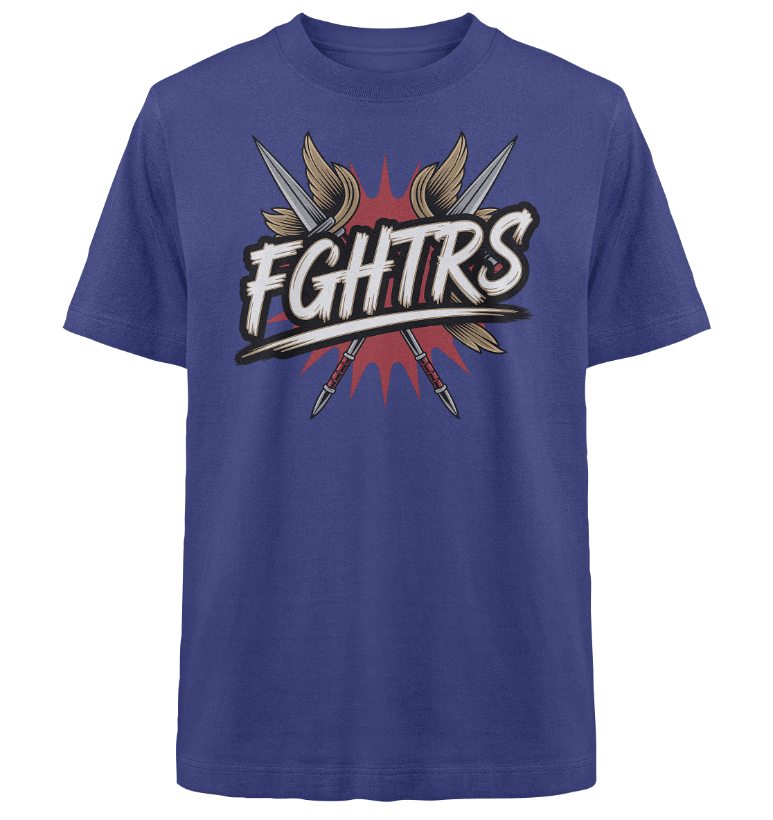 FGHTRS Gladiator Style - Heavy Oversized Organic Shirt