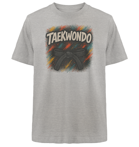 TAEKWONDO BLACKBELT - Heavy Oversized Organic Shirt