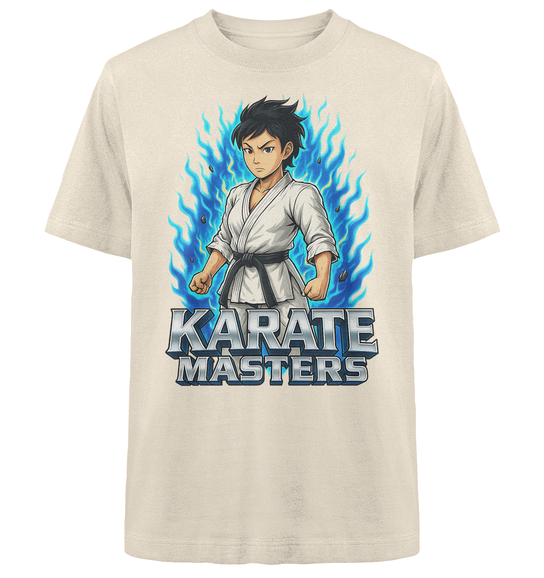 Karate Masters Sayajin Mode - Heavy Oversized Organic Shirt