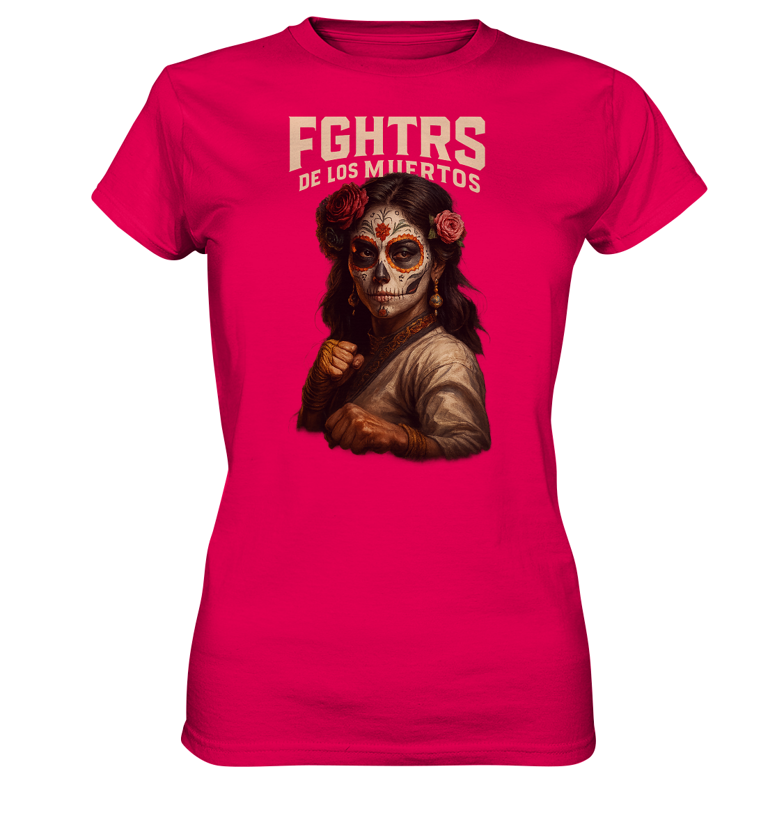 FGHTRS DE LOS MUERTOS  - Ladies Premium Shirt