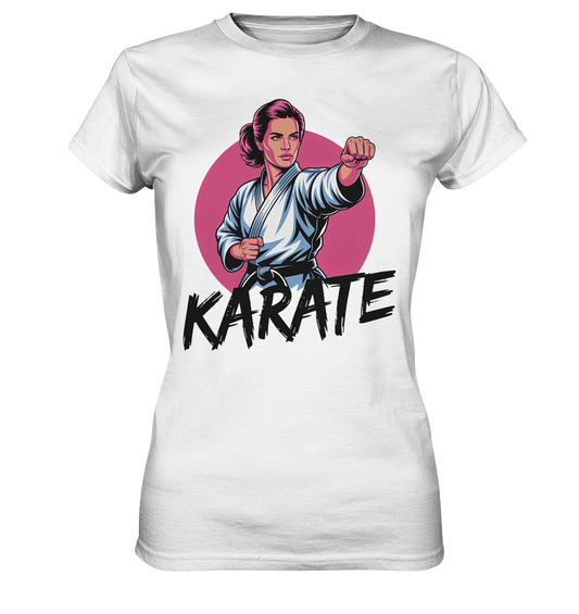 Karate Female Power - Ladies Premium Shirt