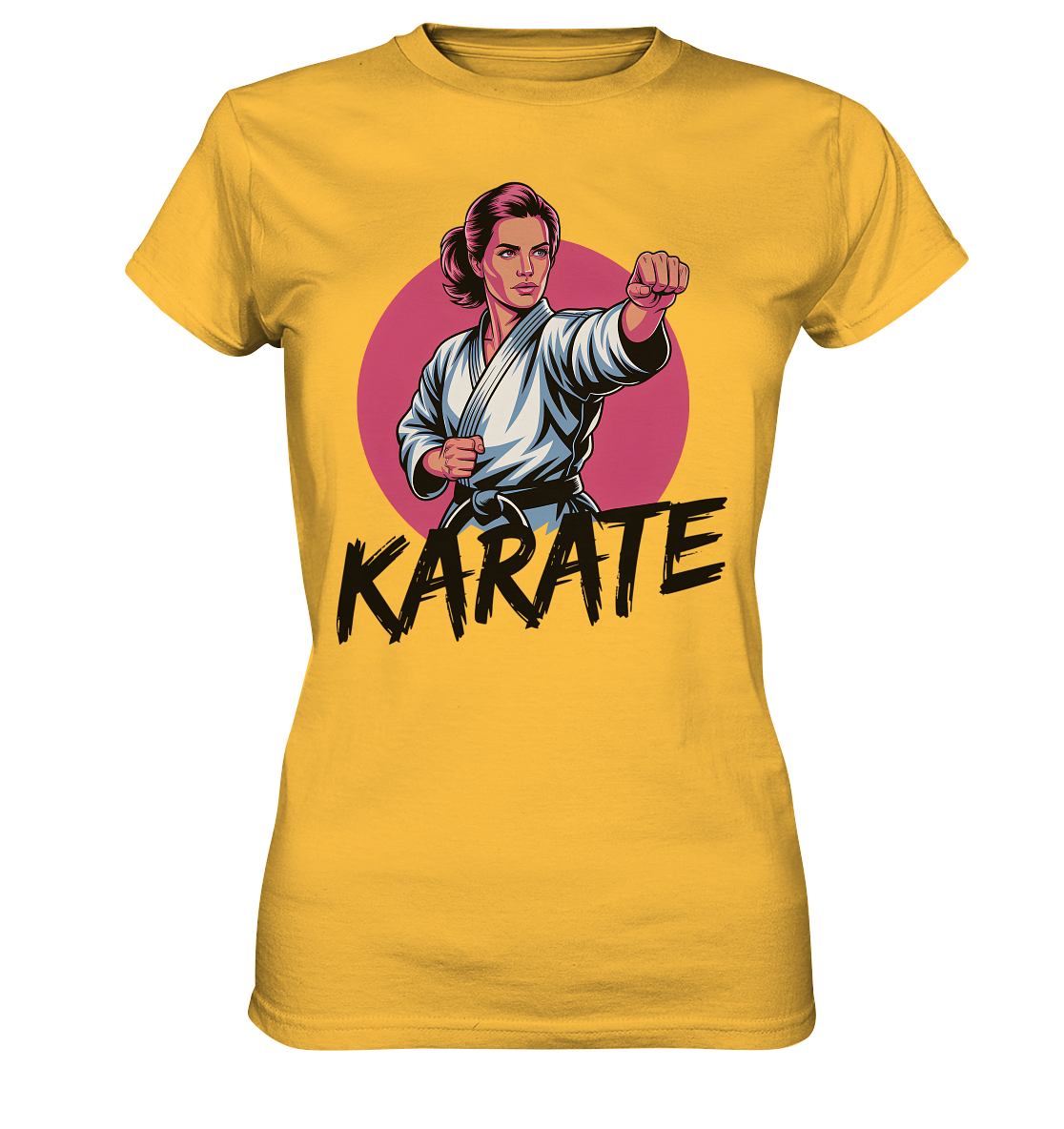 Karate Female Power - Ladies Premium Shirt